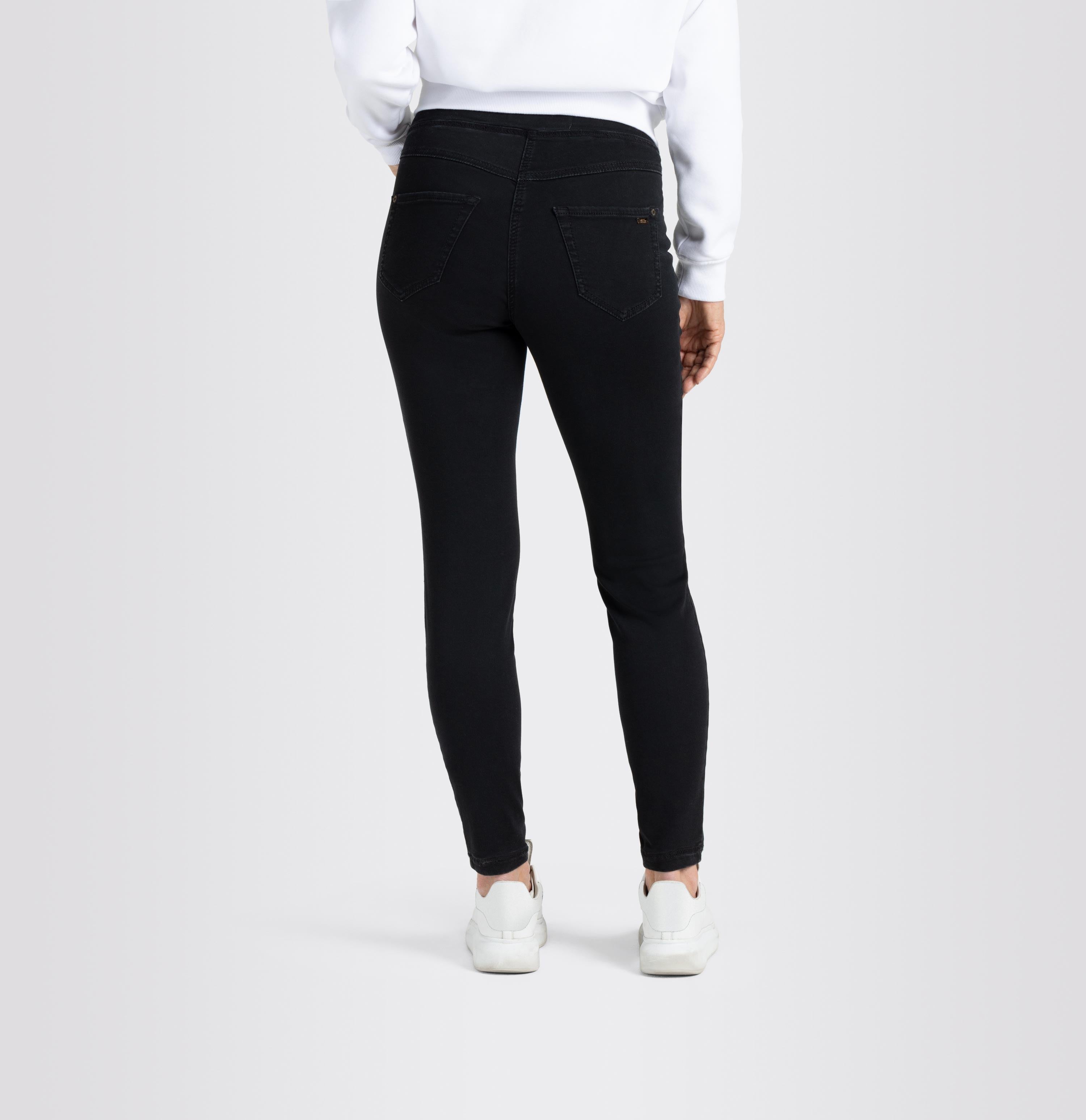 MAC LEGGINGS cozy black rinsewash 5907-90-0350 D991 - ISKO™ SOFT DENIM von MAC