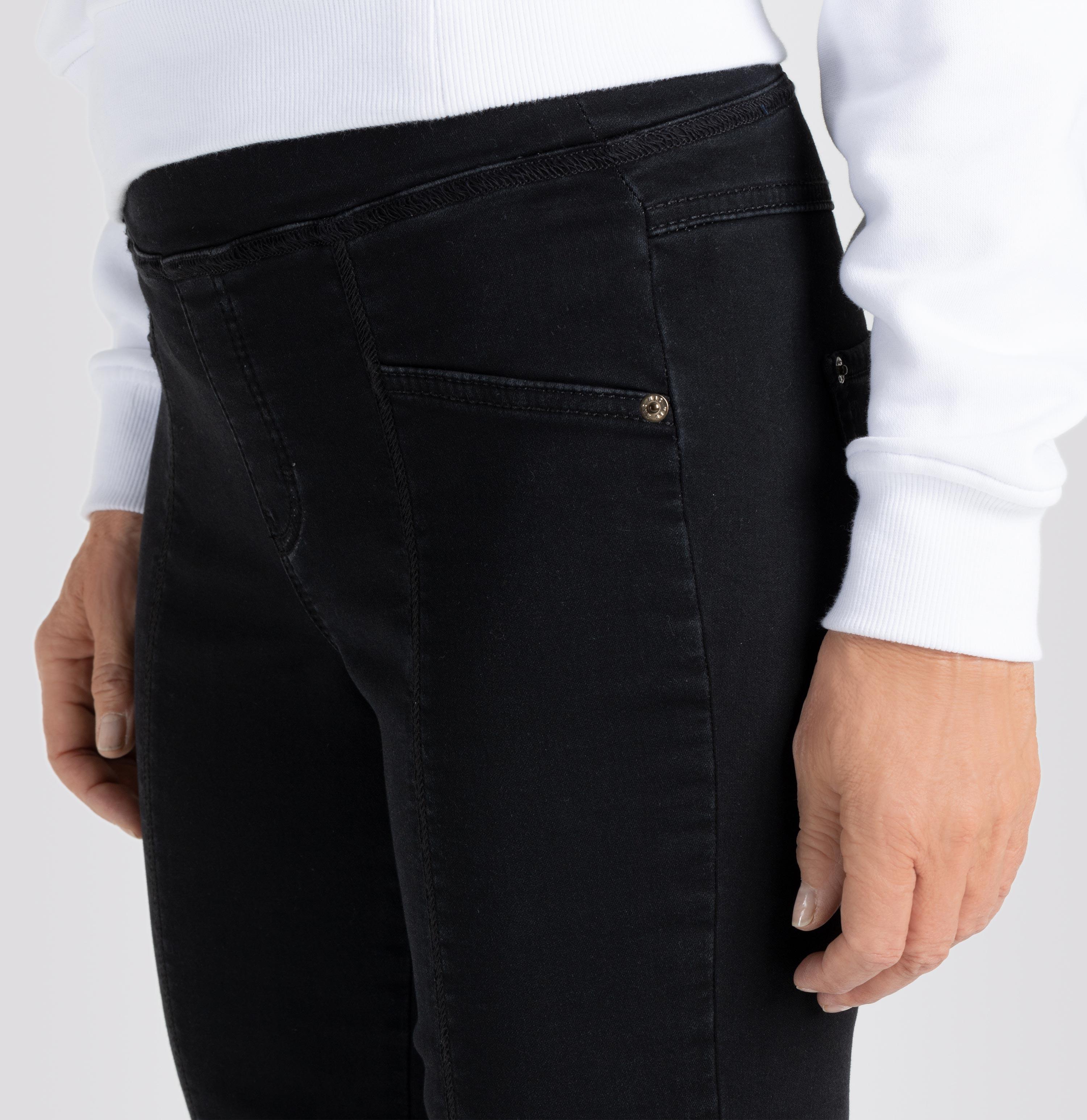 MAC LEGGINGS cozy black rinsewash 5907-90-0350 D991 - ISKO™ SOFT DENIM von MAC