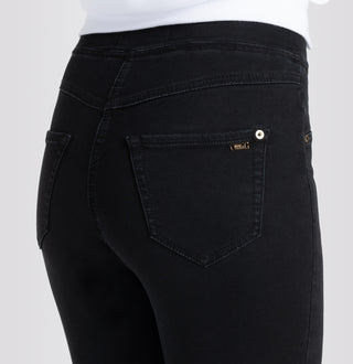 MAC LEGGINGS cozy black rinsewash 5907-90-0350 D991 - ISKO™ SOFT DENIM
