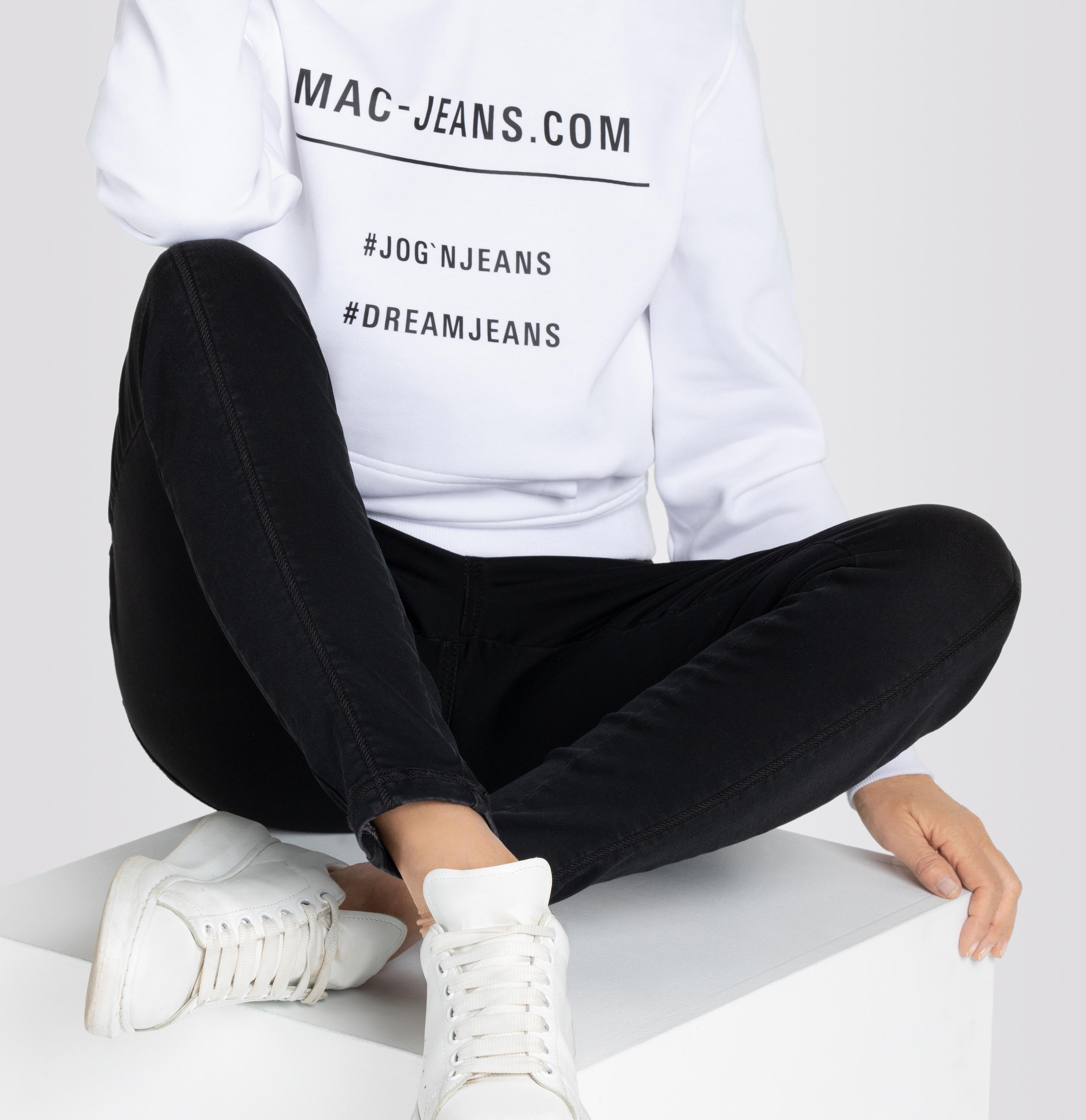 MAC LEGGINGS cozy black rinsewash 5907-90-0350 D991 - ISKO™ SOFT DENIM von MAC