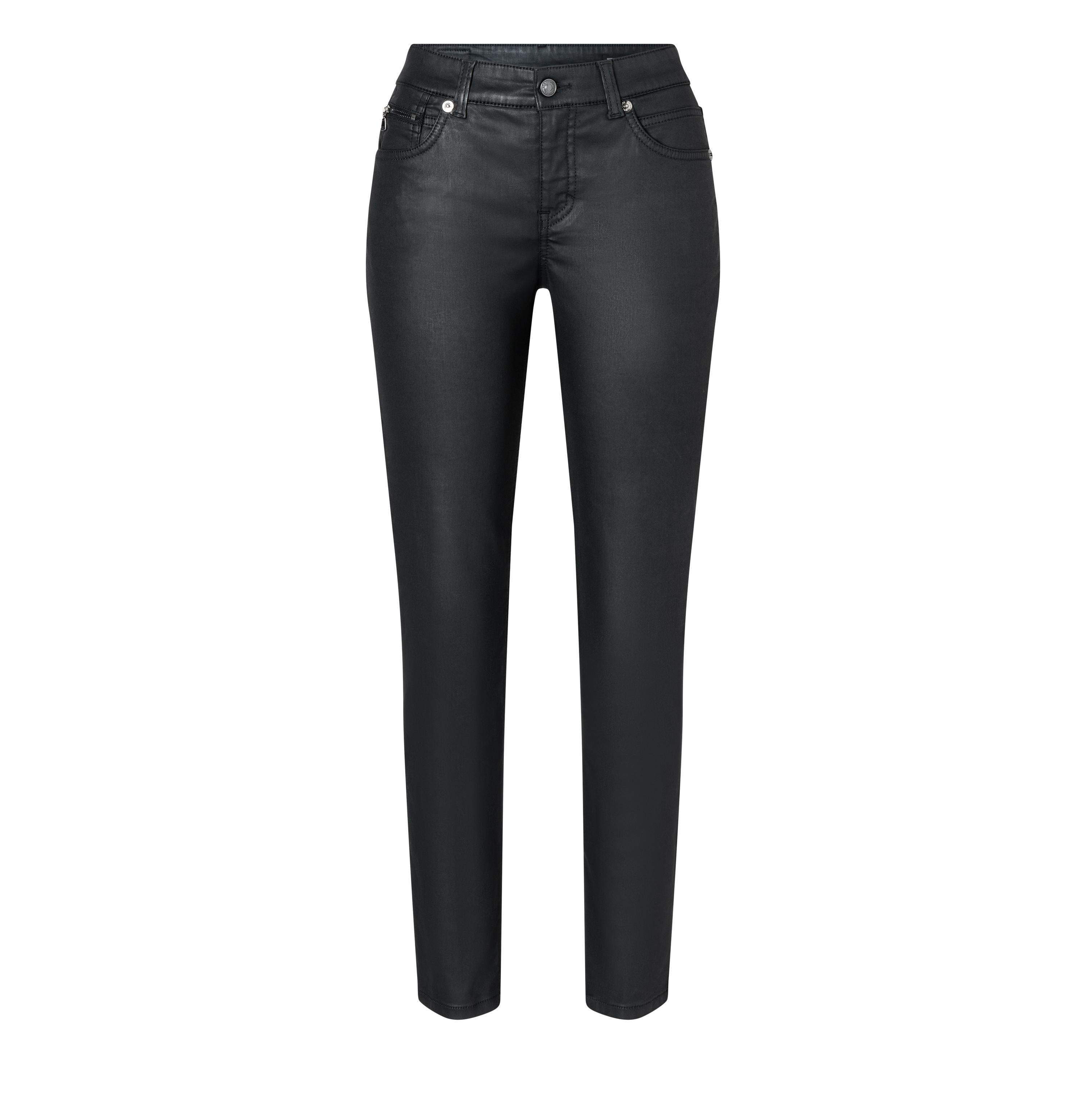 MAC Rich Slim Jeans - Midnight Coating Black - 5940-00-0465L-090