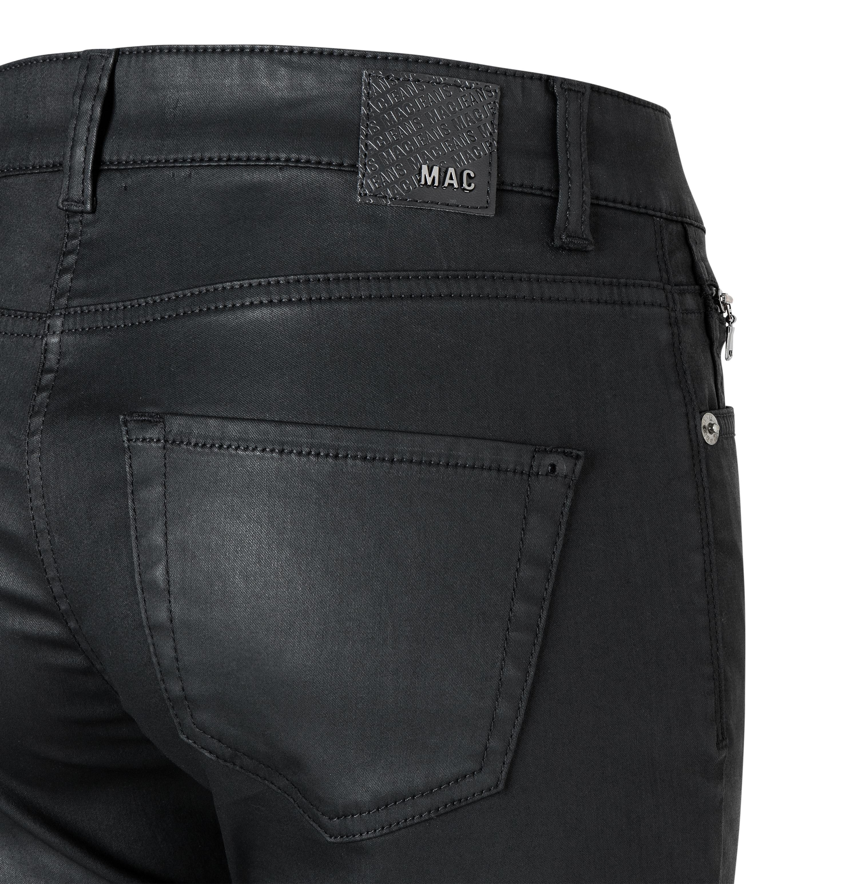 MAC Rich Slim Jeans - Midnight Coating Black - 5940-00-0465L-090 von MAC