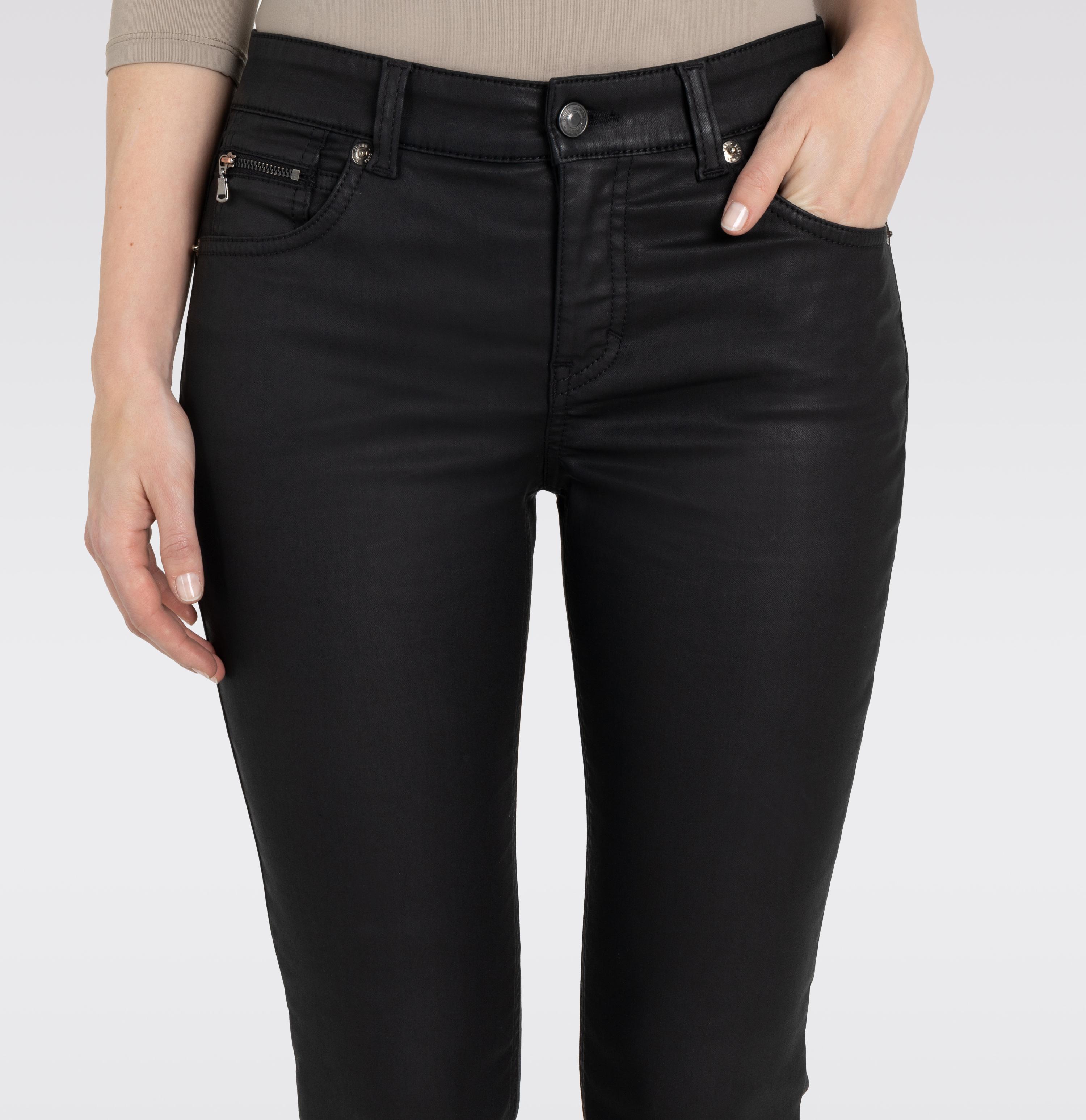 MAC Rich Slim Jeans - Midnight Coating Black - 5940-00-0465L-090 von MAC