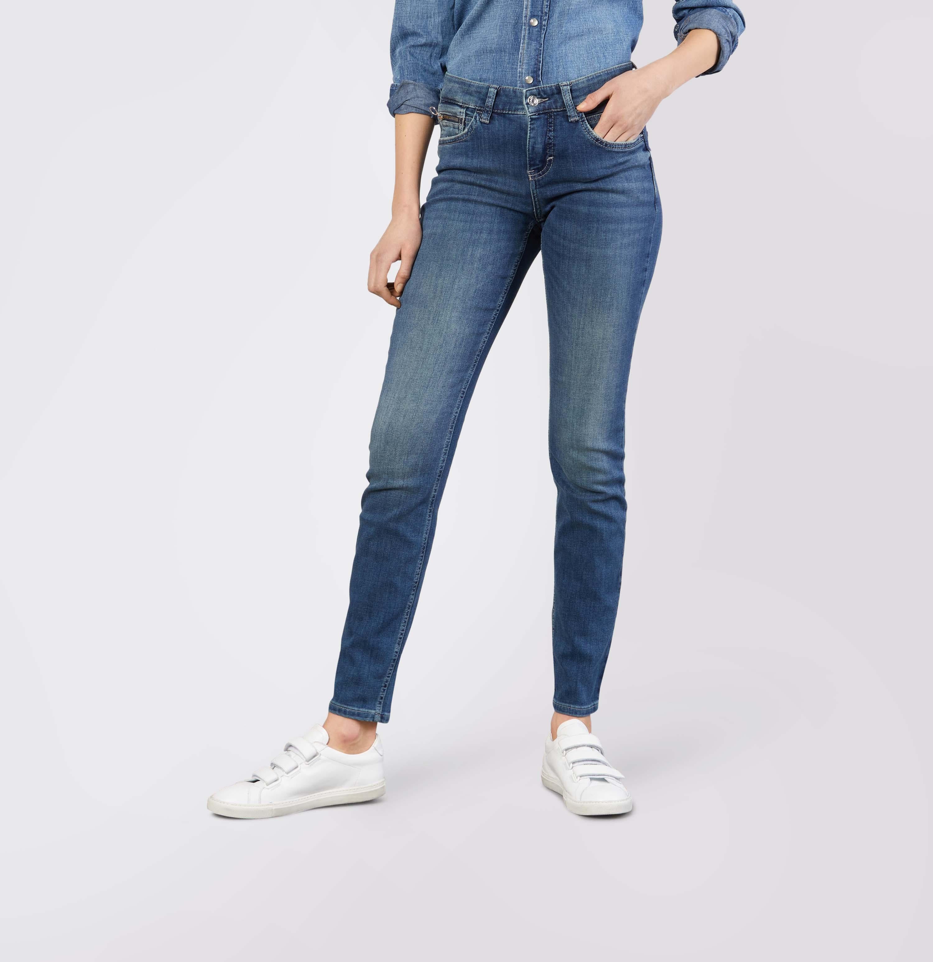 MAC Slim Jeans - Slate Blue Wash - 5940-90-0389L D635 von MAC
