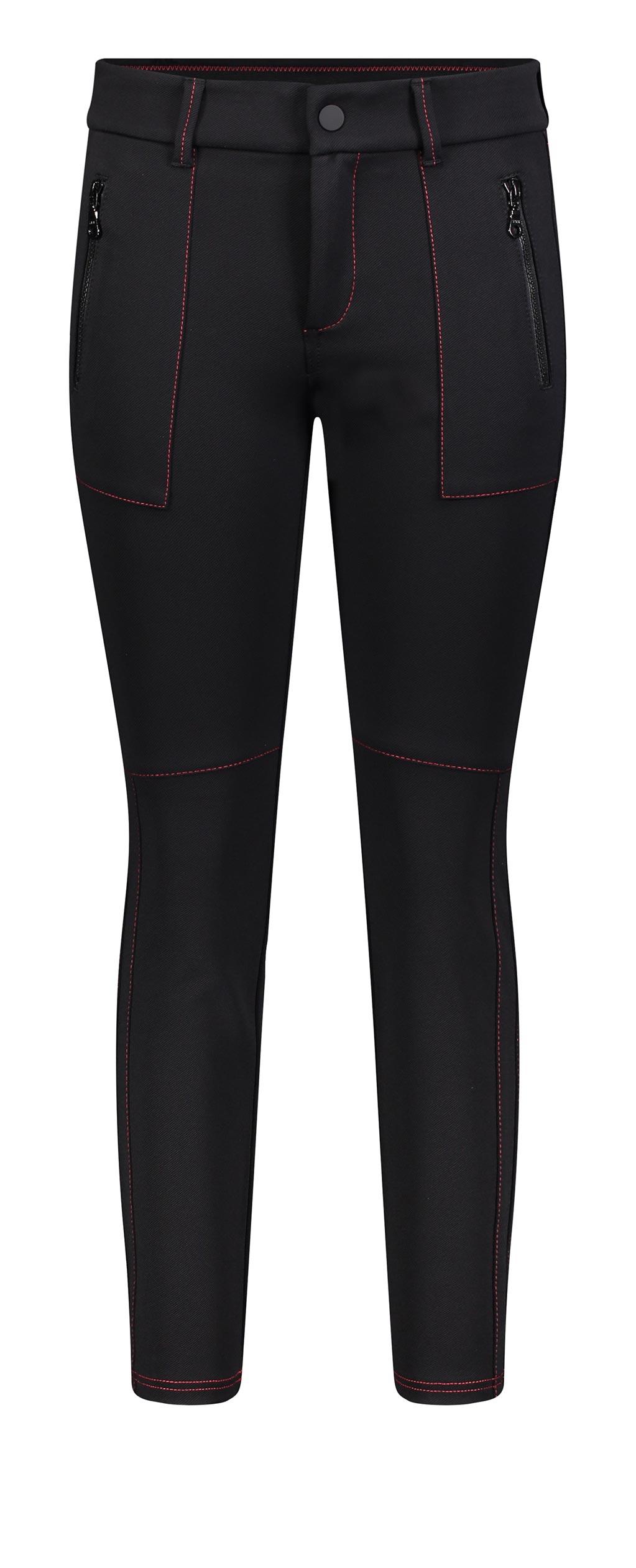 MAC VISION PANTS Slim Pants - Crimson Night Black - 5991-00-0172-090