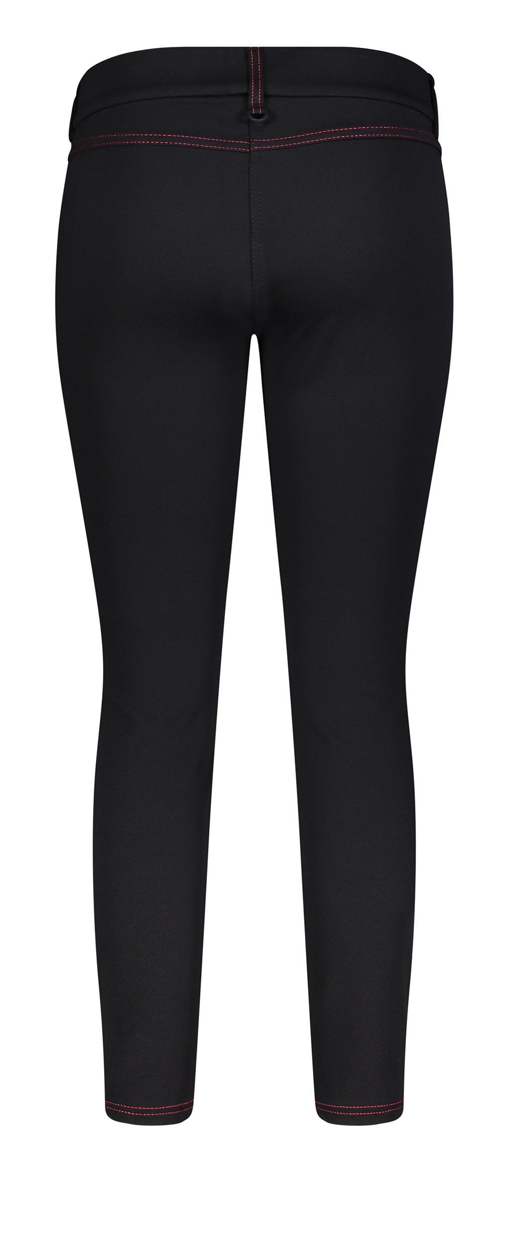 MAC VISION PANTS Slim Pants - Crimson Night Black - 5991-00-0172-090