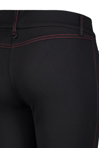 MAC VISION PANTS Slim Pants - Crimson Night Black - 5991-00-0172-090