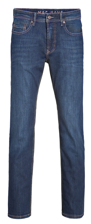 MAC BEN Straight Jeans - Midnight Indigo Blue - 0380-00-0970L H741