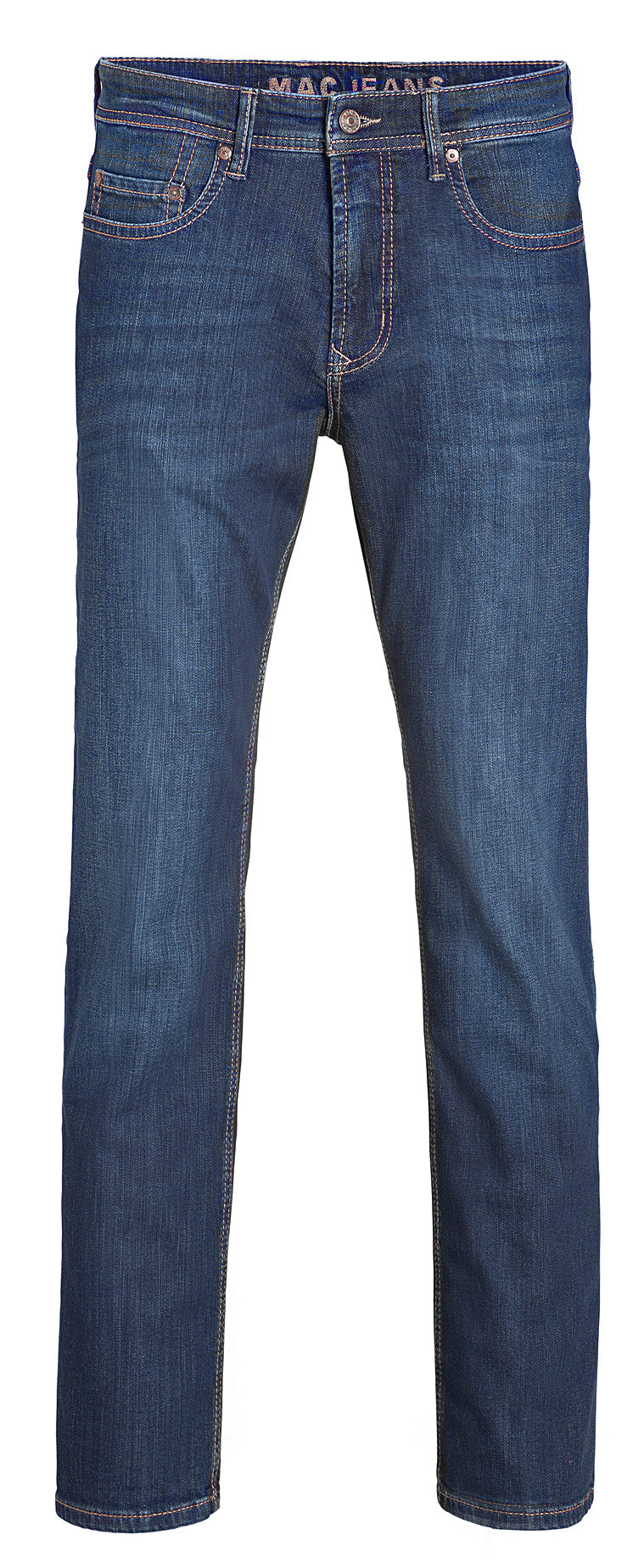 MAC BEN Straight Jeans - Midnight Indigo Blue - 0380-00-0970L H741