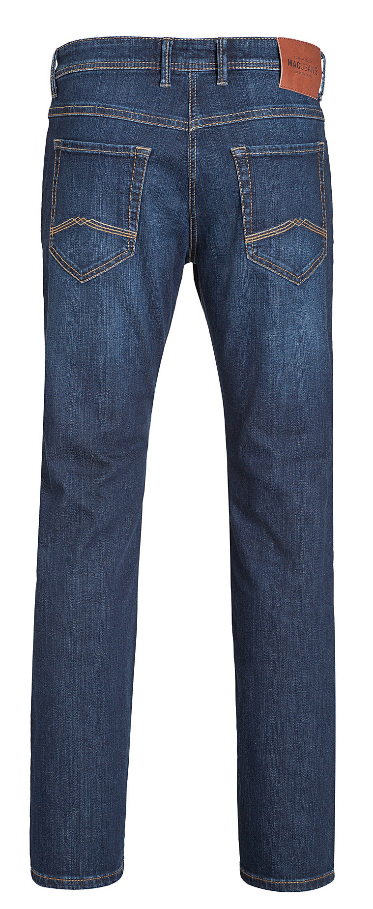 MAC BEN Straight Jeans - Midnight Indigo Blue - 0380-00-0970L H741
