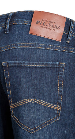 MAC BEN Straight Jeans - Midnight Indigo Blue - 0380-00-0970L H741