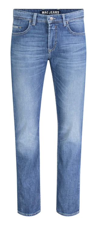 MAC BEN original blue authentic washed 0384-00-0959L H457 Straight Denim - Ocean Wash Blue - 0384-00-0959L-H457