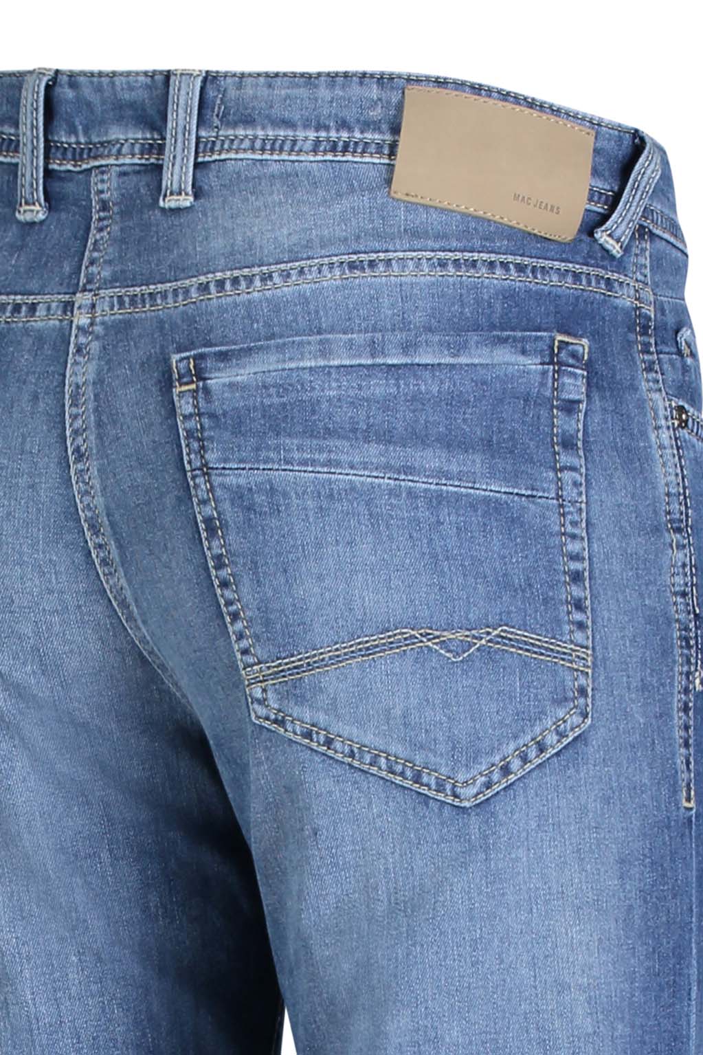 MAC BEN original blue authentic washed 0384-00-0959L H457 Straight Denim - Ocean Wash Blue - 0384-00-0959L-H457 von MAC