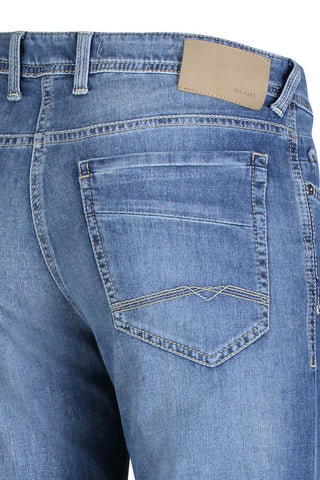 MAC BEN original blue authentic washed 0384-00-0959L H457 Straight Denim - Ocean Wash Blue - 0384-00-0959L-H457