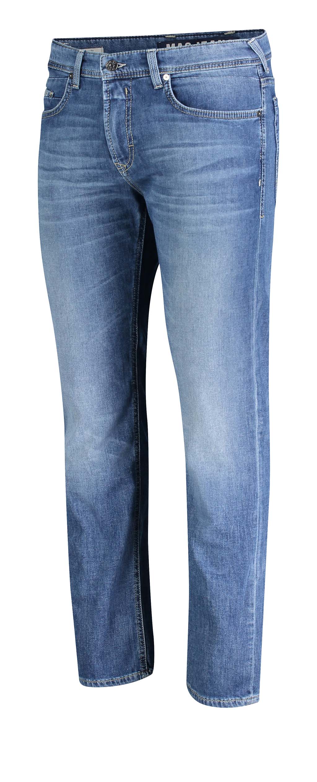 MAC BEN original blue authentic washed 0384-00-0959L H457 Straight Denim - Ocean Wash Blue - 0384-00-0959L-H457 von MAC