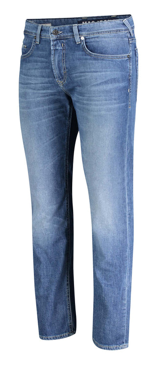 MAC BEN original blue authentic washed 0384-00-0959L H457 Straight Denim - Ocean Wash Blue - 0384-00-0959L-H457