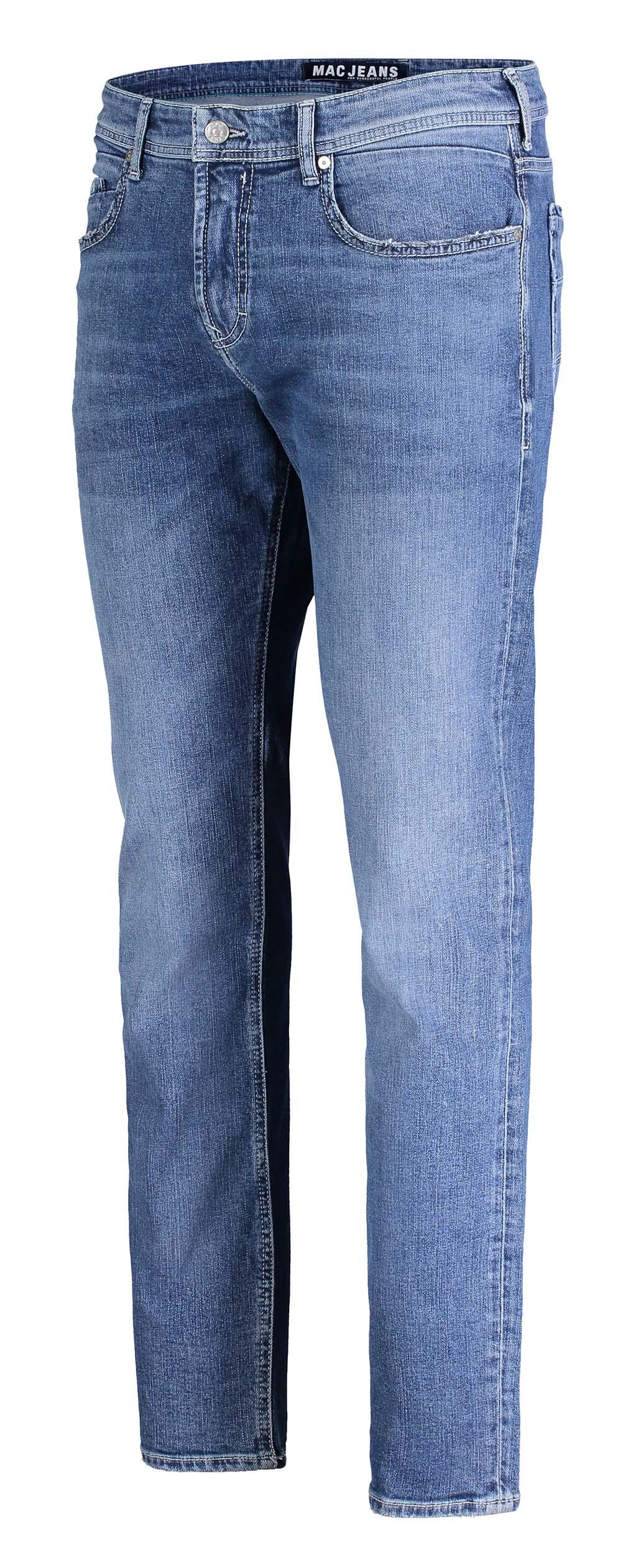 MAC BEN Five Pocket Jeans - Oceanwashed Blue - 0384-00-0982L-H433 von MAC
