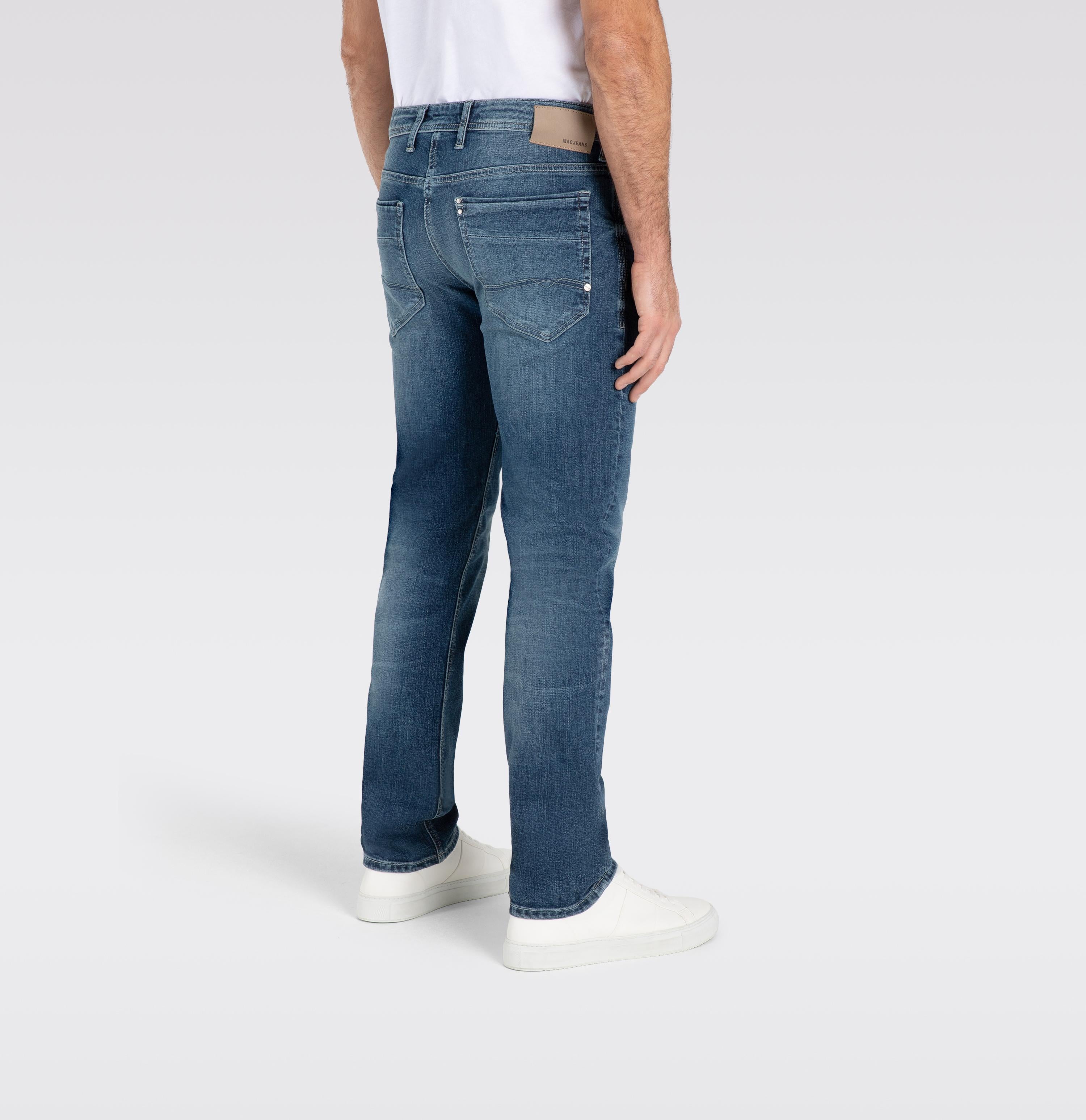 MAC BEN straight Jeans - Deep Harbor Blue - 0384-00-0982L-H656 von MAC