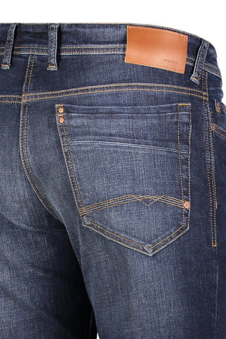 MAC BEN Five-Pocket Jeans - Midnight Indigo Wash - 0384-00-0982L-H741