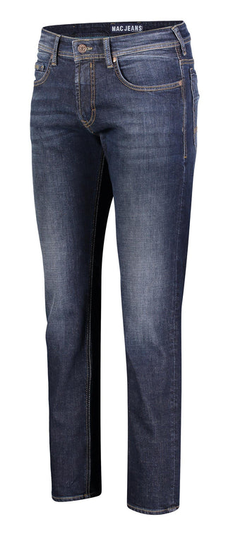 MAC BEN Five-Pocket Jeans - Midnight Indigo Wash - 0384-00-0982L-H741
