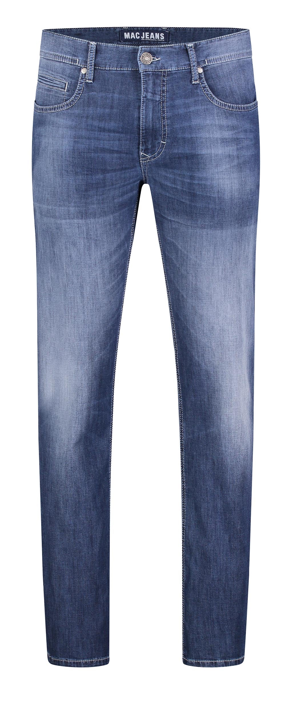 MAC ARNE SUMMER Straight Jeans - Deep Indigo Blue - 0500-00-0955L H681