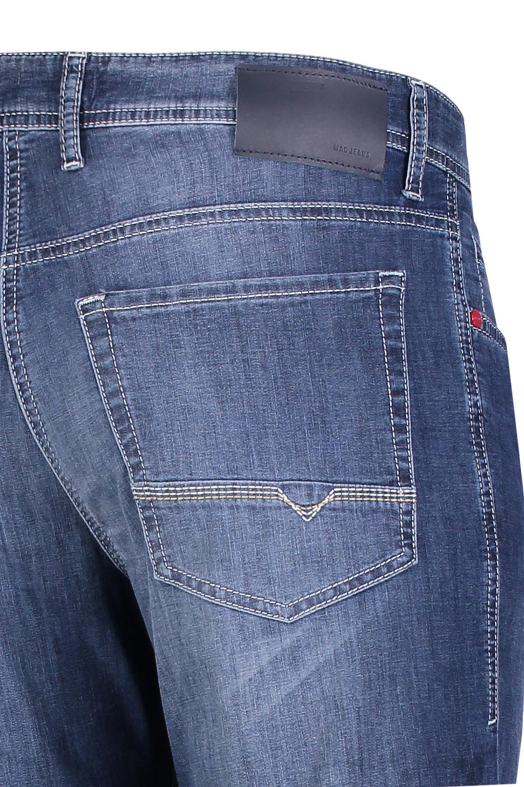 MAC ARNE SUMMER Straight Jeans - Deep Indigo Blue - 0500-00-0955L H681 von MAC