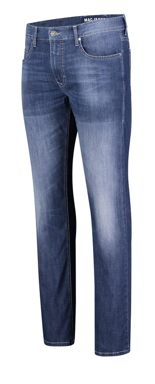 MAC ARNE SUMMER Straight Jeans - Deep Indigo Blue - 0500-00-0955L H681