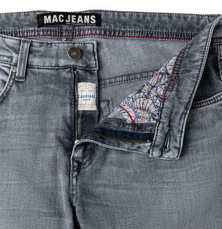 MAC ARNE Straight Denim - Weathered Harbor Grey - 0500-00-0970-H851