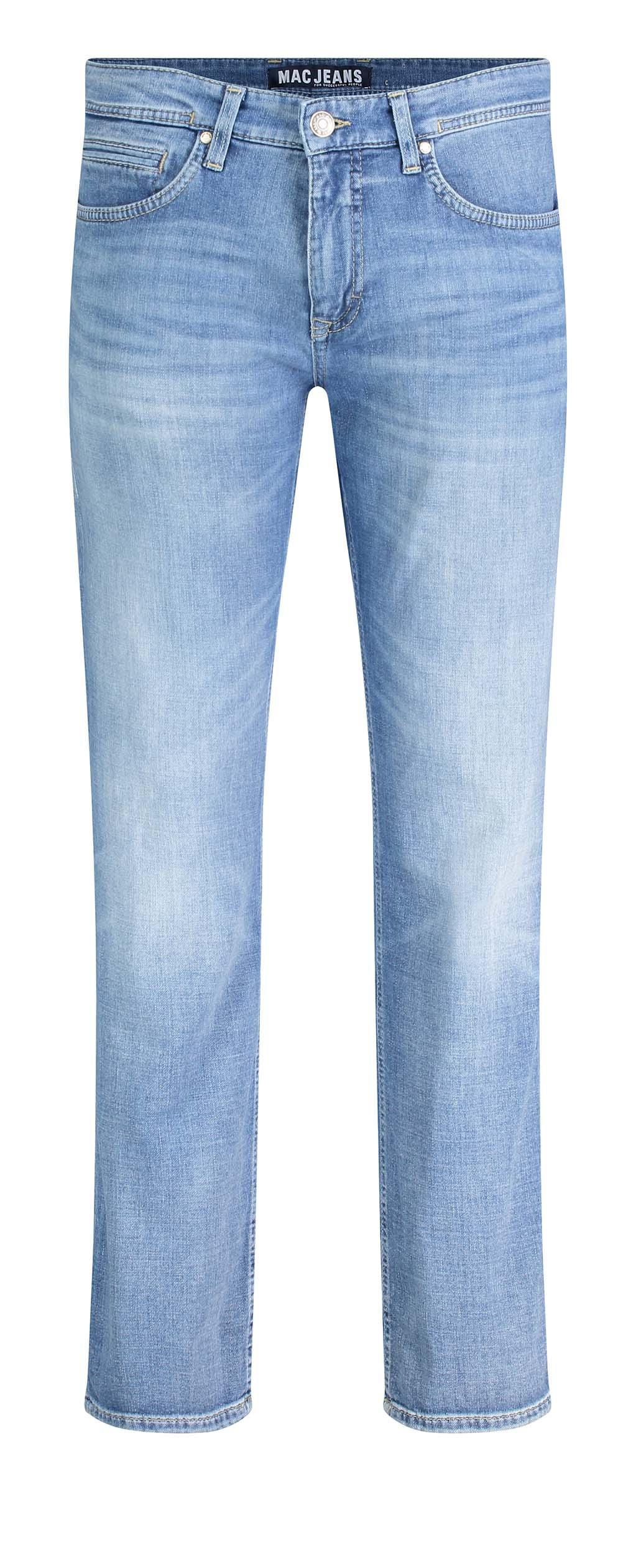 MAC ARNE Straight Jeans - Misty Caribbean Blue - 0500-00-0970L H275