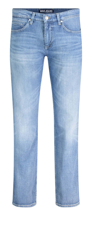 MAC ARNE Straight Jeans - Misty Caribbean Blue - 0500-00-0970L H275