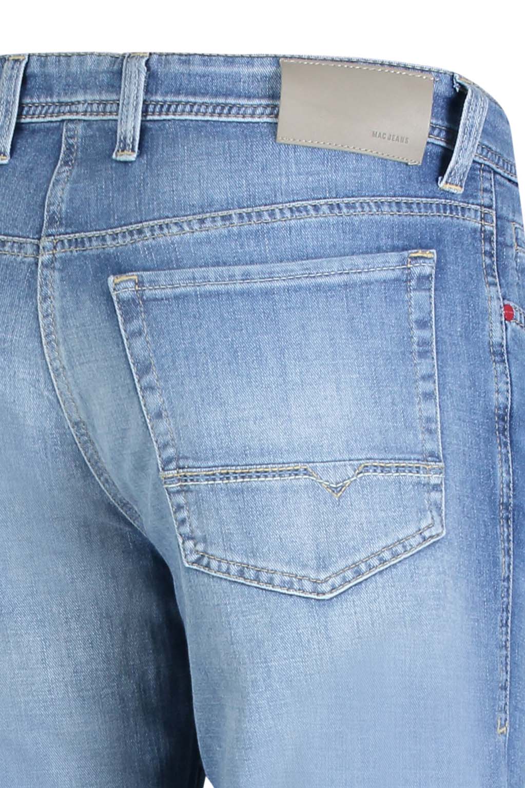 MAC ARNE Straight Jeans - Misty Caribbean Blue - 0500-00-0970L H275 von MAC