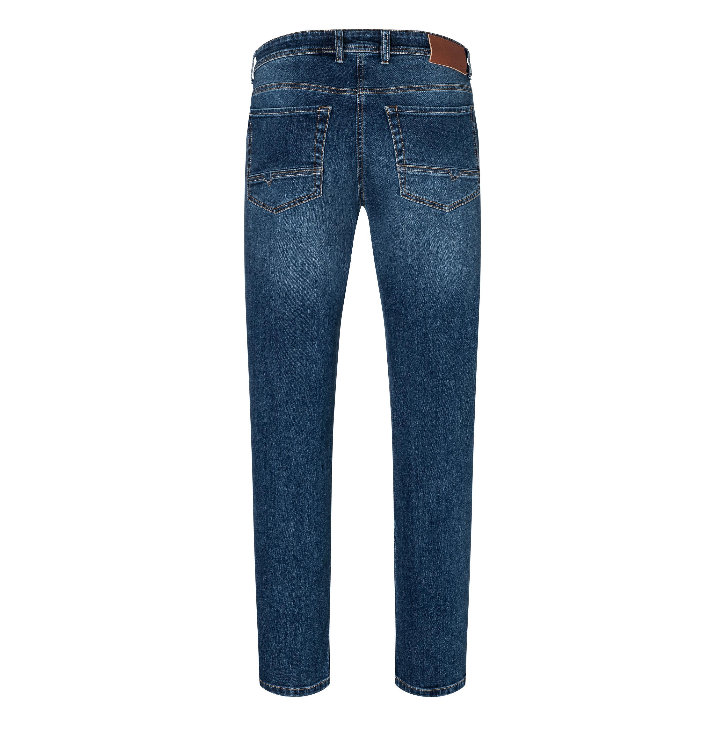 MAC ARNE Five Pocket - Deep Indigo Chambray - 0500-00-0978-H549