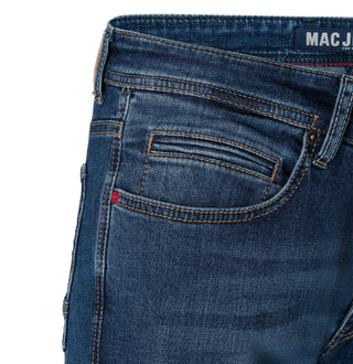 MAC ARNE Five Pocket - Deep Indigo Chambray - 0500-00-0978-H549