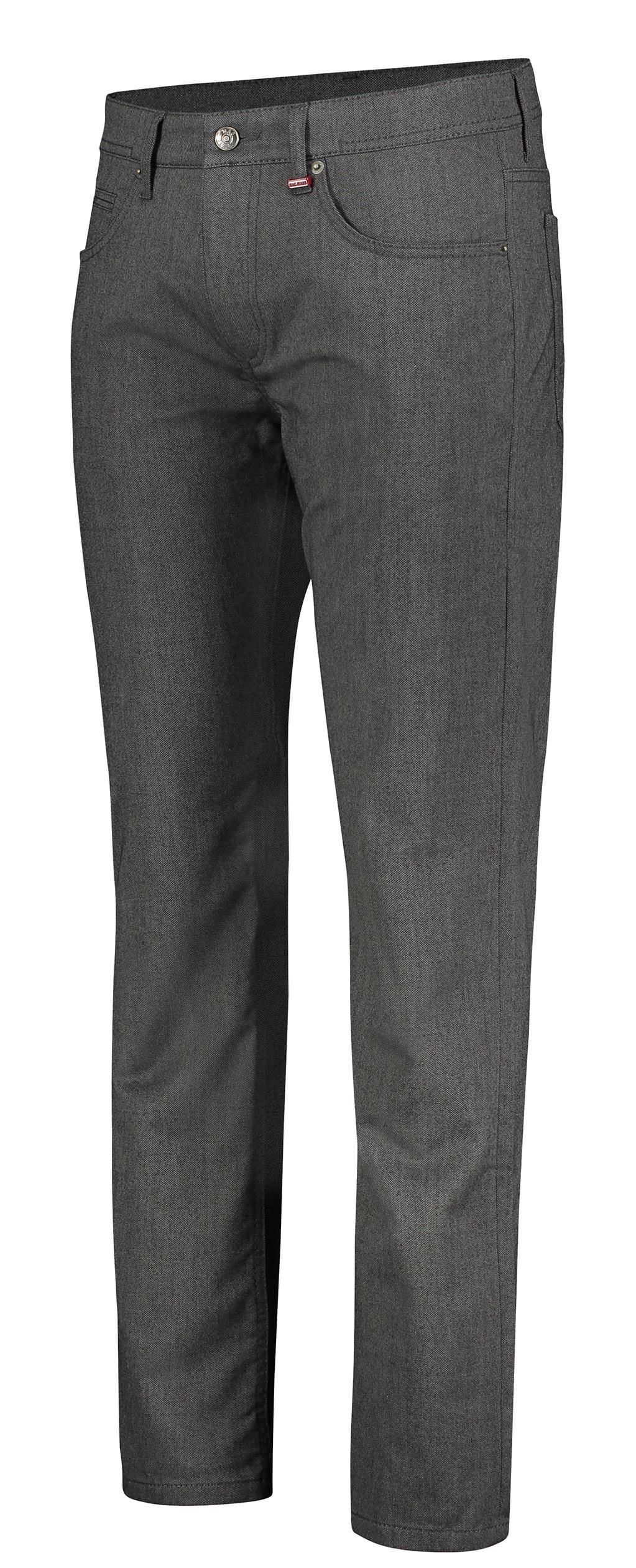 MAC ARNE flannel Five Pocket - Charcoal Herringbone - 0500-01-0730L-060