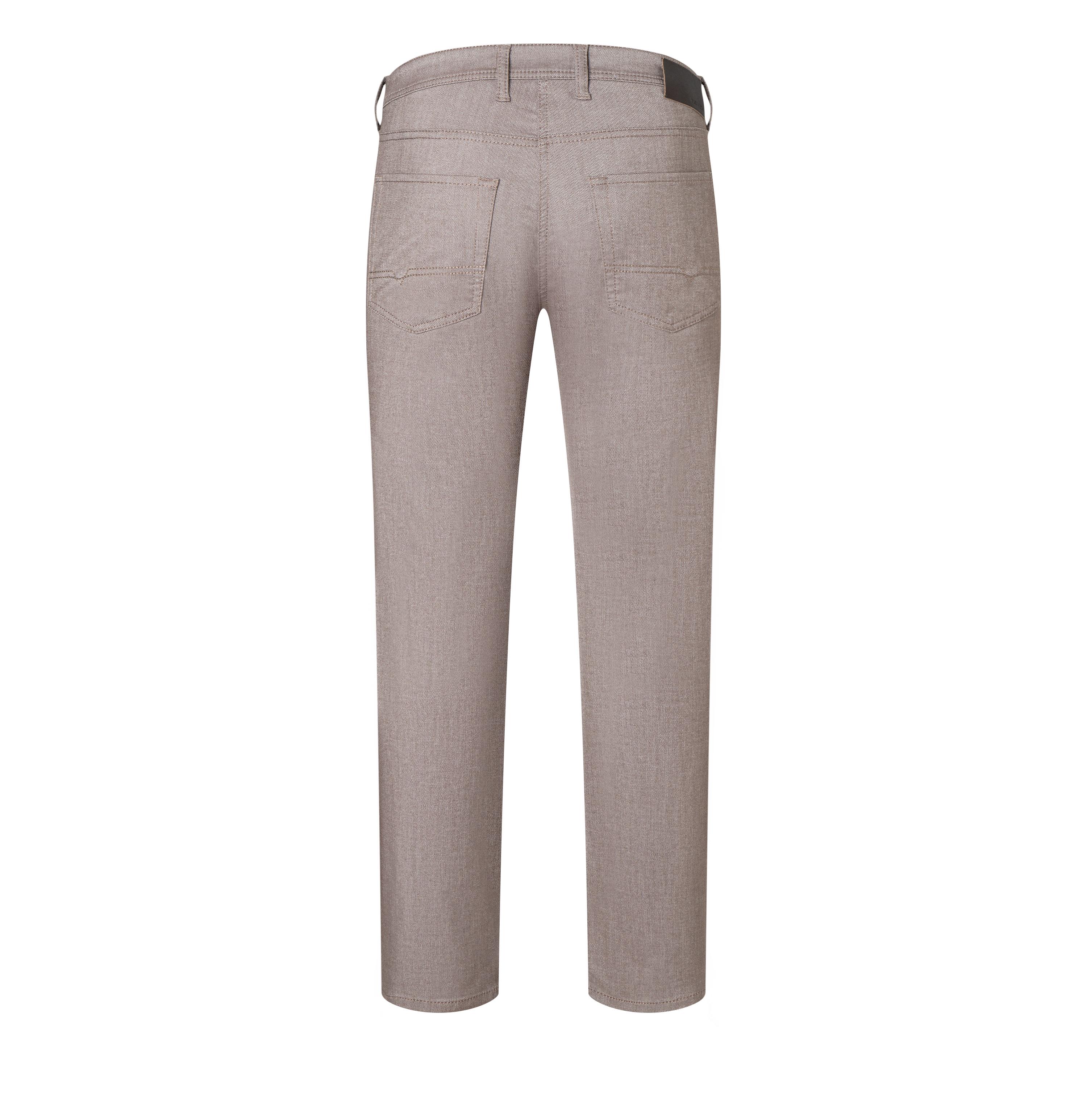 MAC ARNE Stoffhose - Taupe Drift Brown - 0500-01-0733-238
