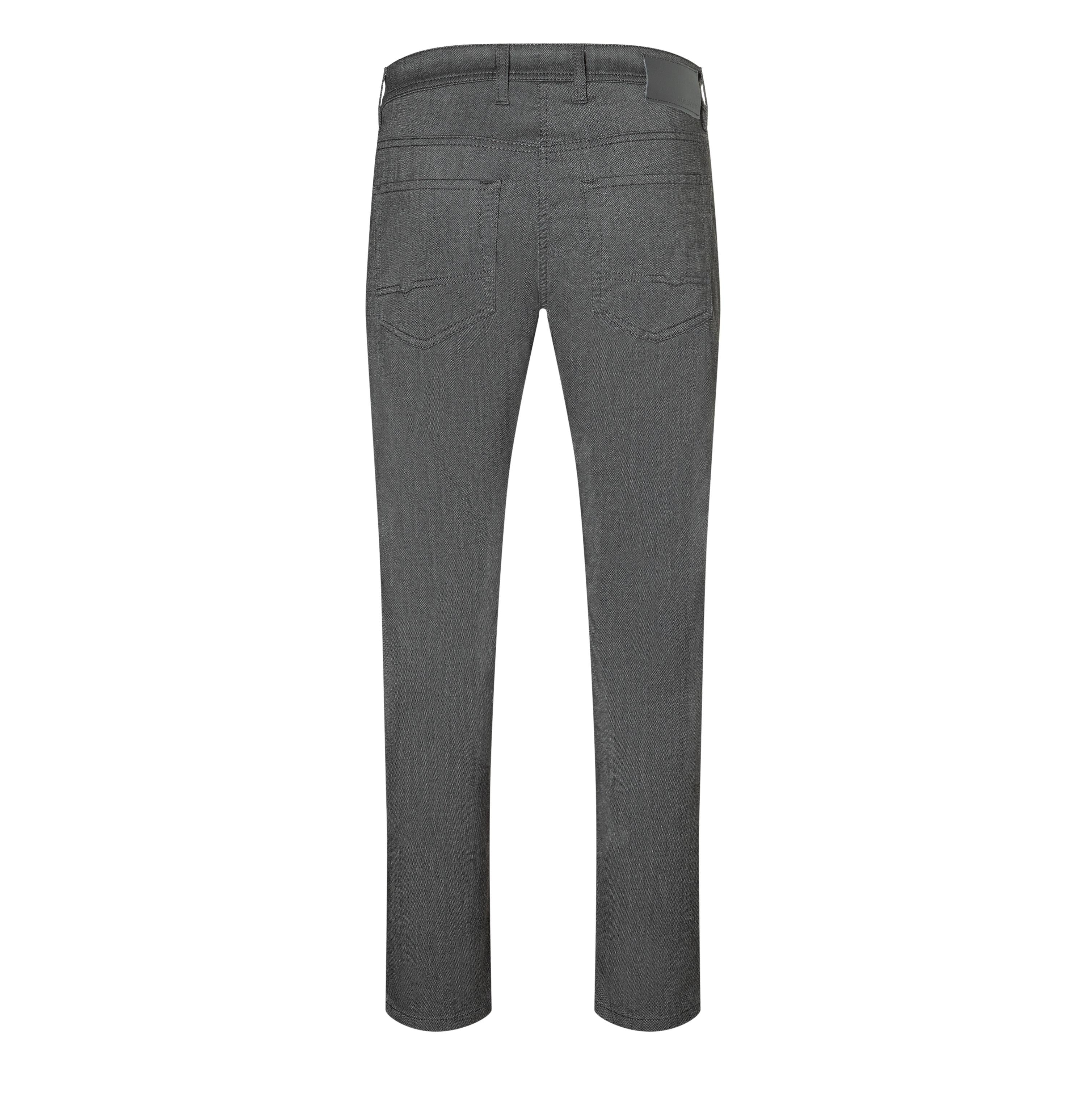 MAC ARNE Five Pocket - Charcoal Herringbone - 0500-01-0733L-060