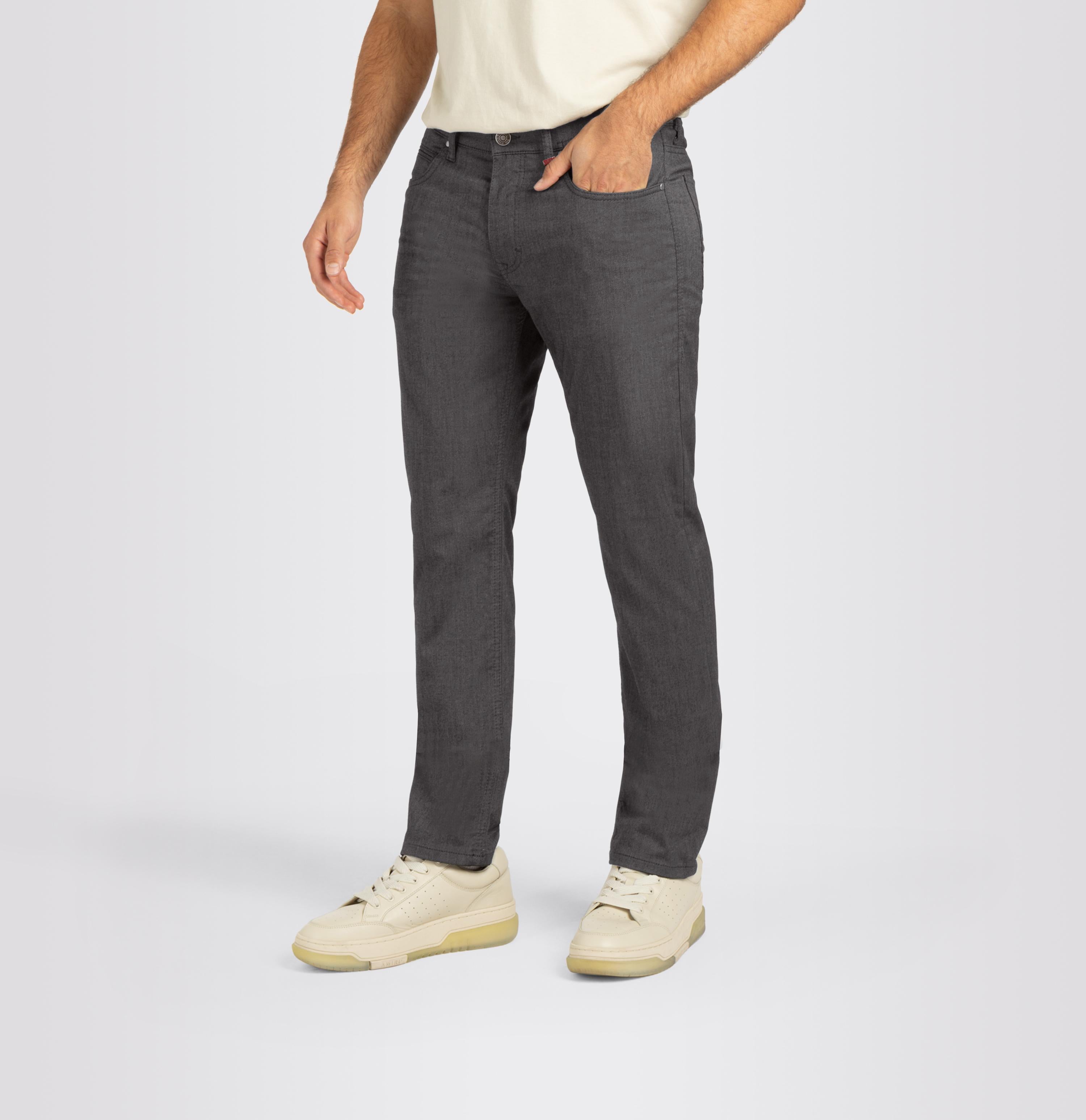 MAC ARNE Five Pocket - Charcoal Herringbone - 0500-01-0733L-060 von MAC