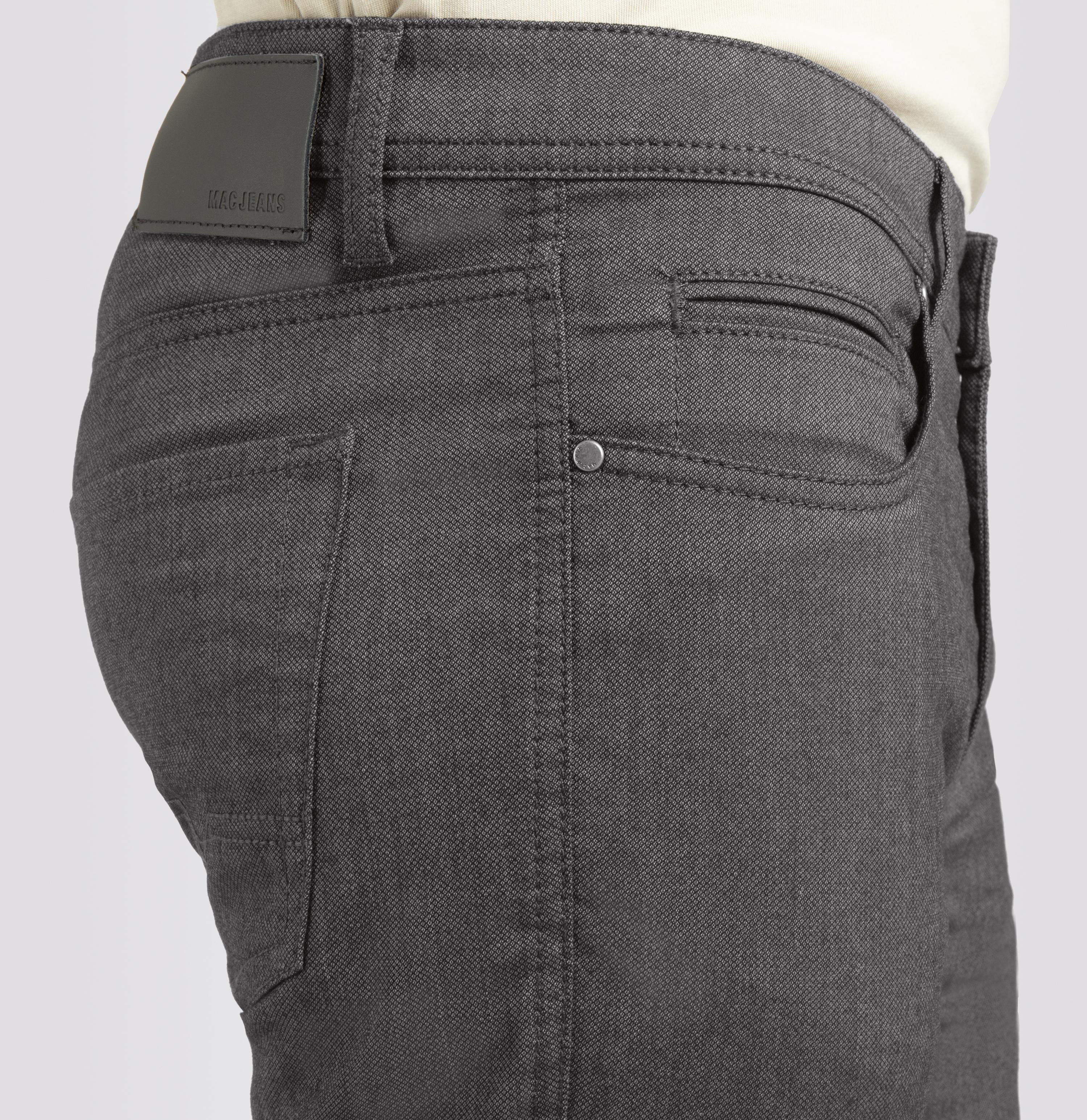 MAC ARNE Five Pocket - Charcoal Herringbone - 0500-01-0733L-060 von MAC
