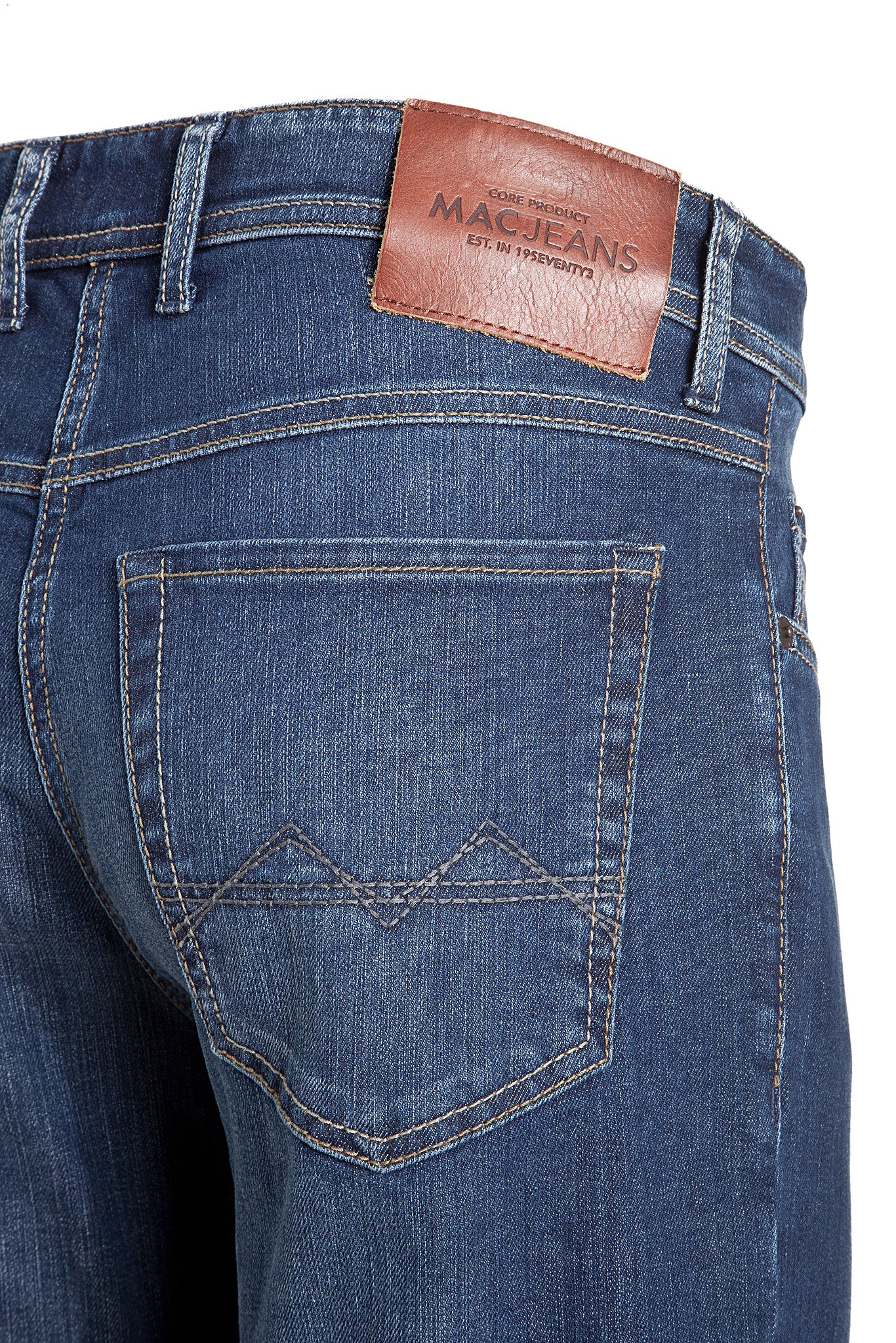 MAC ARNE Five-Pocket - Deep Atlantic Blue - 0501-00-0970L-H577 von MAC