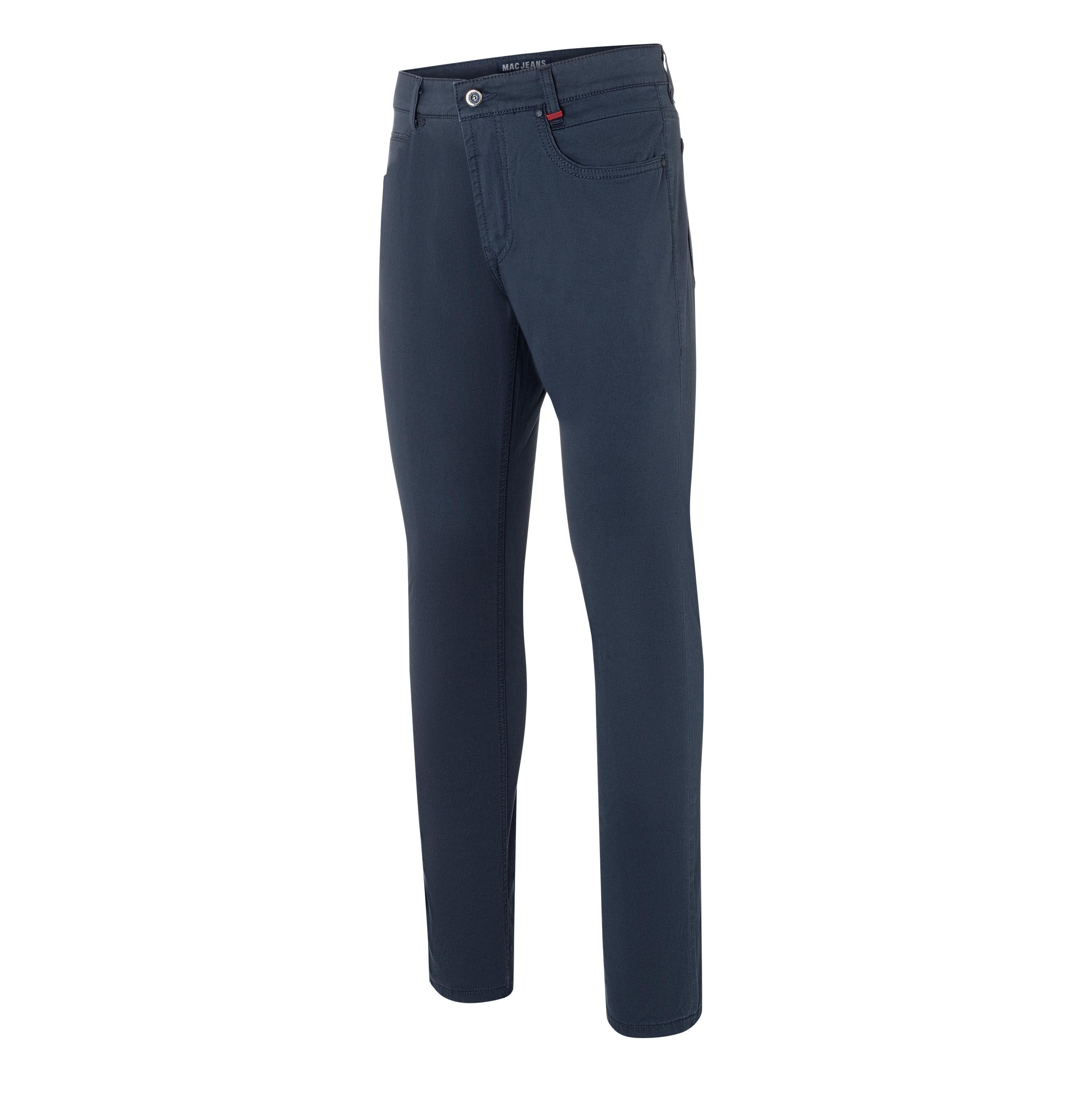 MAC ARNE PIPE Stoffhose - Midnight Harbor Navy - 0517-00-0676L-196 von MAC