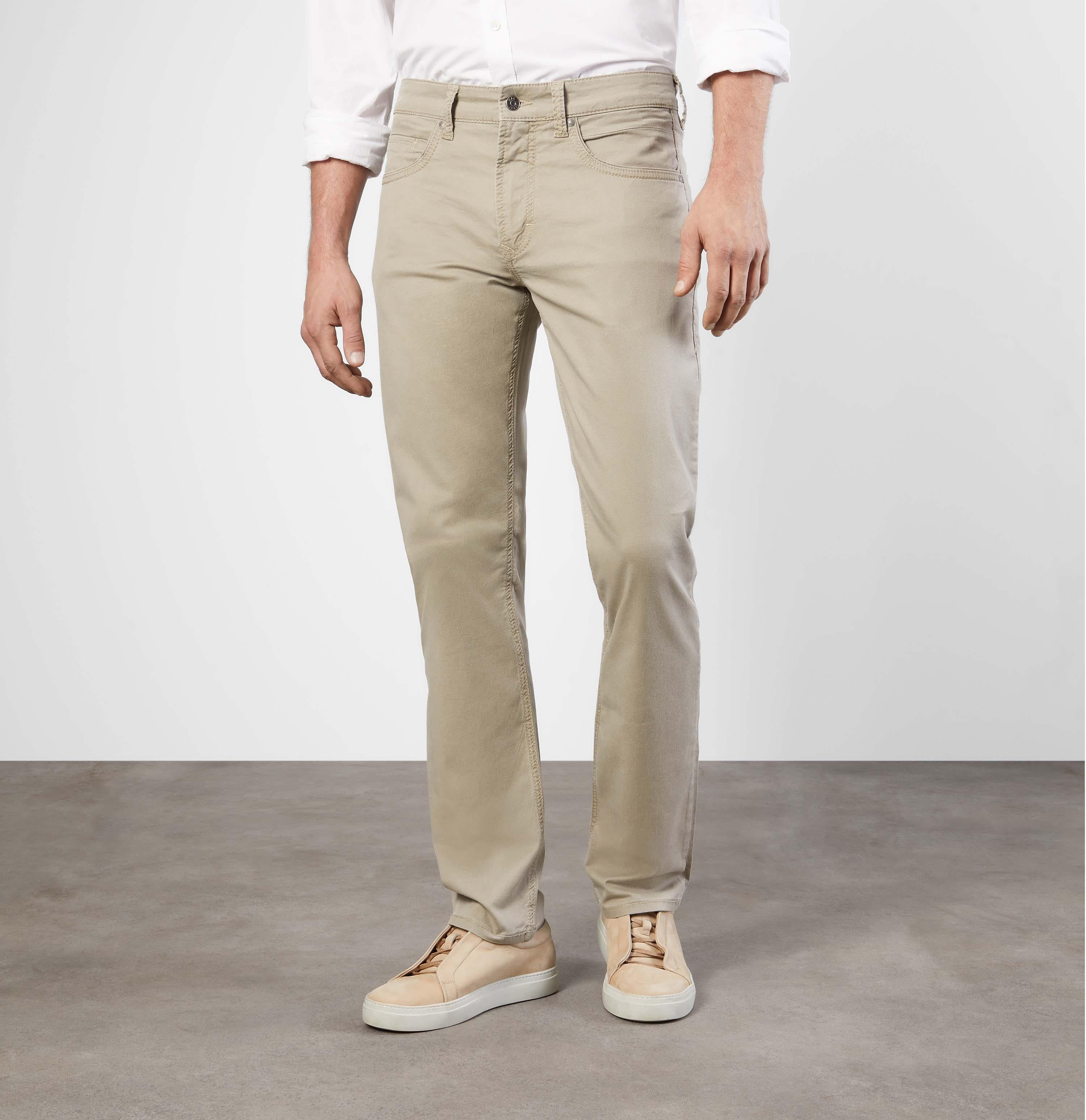 MAC Arne Pipe Five Pocket - Oatmeal Sandstone Beige - 0517-00-0777L-265 von MAC