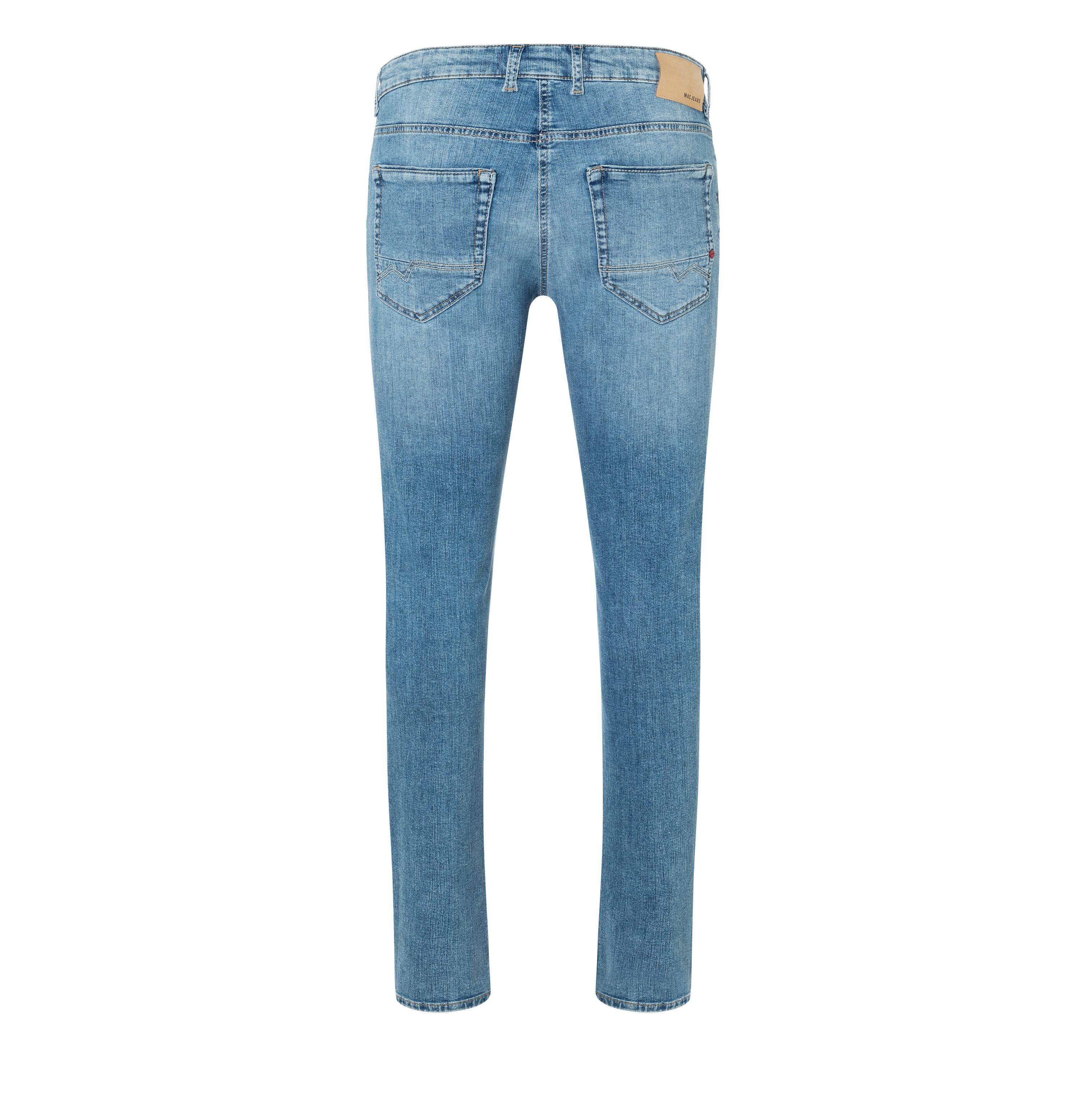 MAC ARNE PIPE Driver Pants - Coastal Mist Blue - 0517-00-1973L-H286