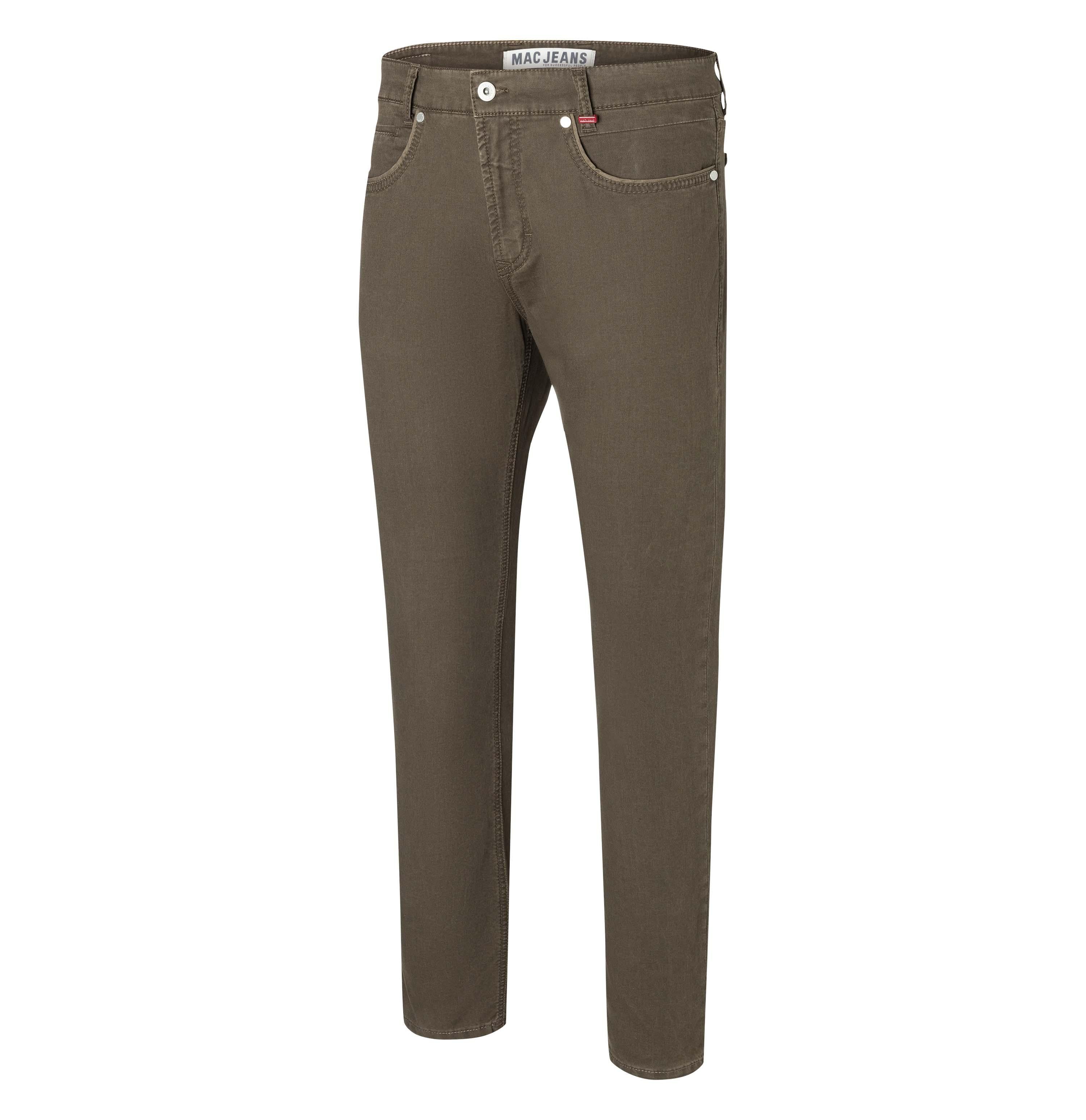 MAC ARNE PIPE Five Pocket - Moss Charcoal Green - 0517-01-0675L-674 von MAC