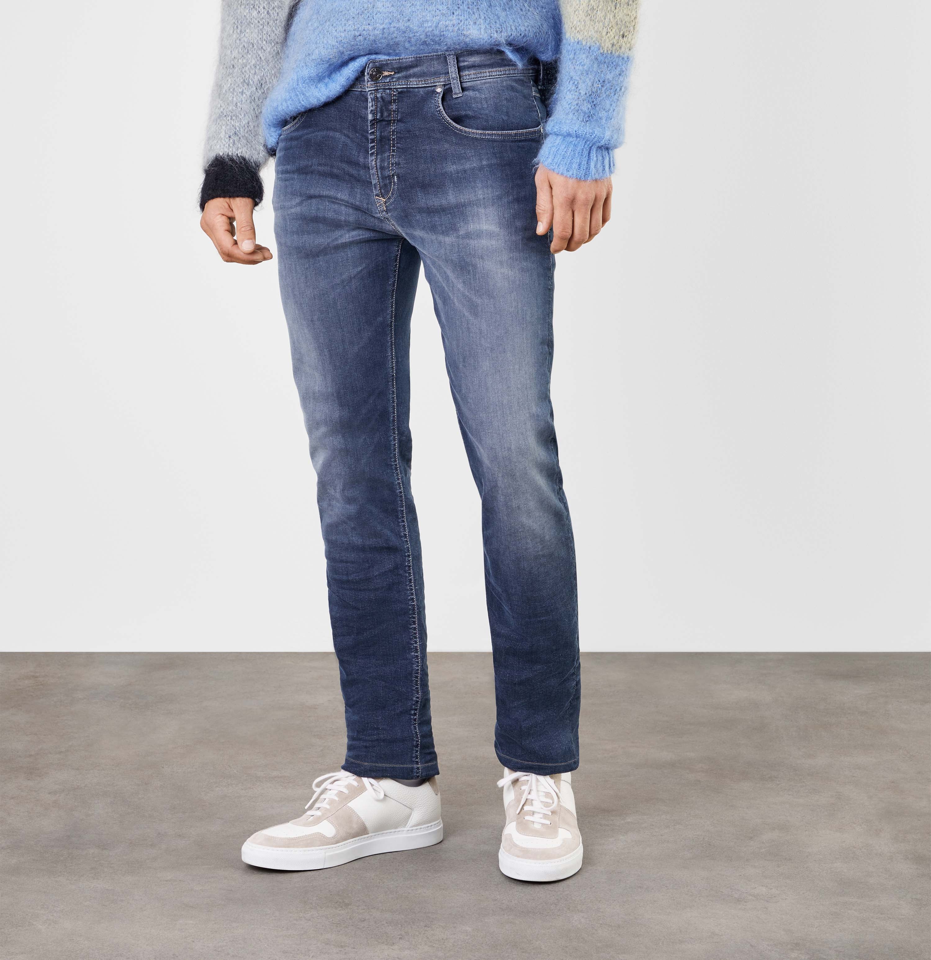 MAC MacFlexx Five Pocket - Midnight Washed Navy - 0518-01-1995L-H630 von MAC
