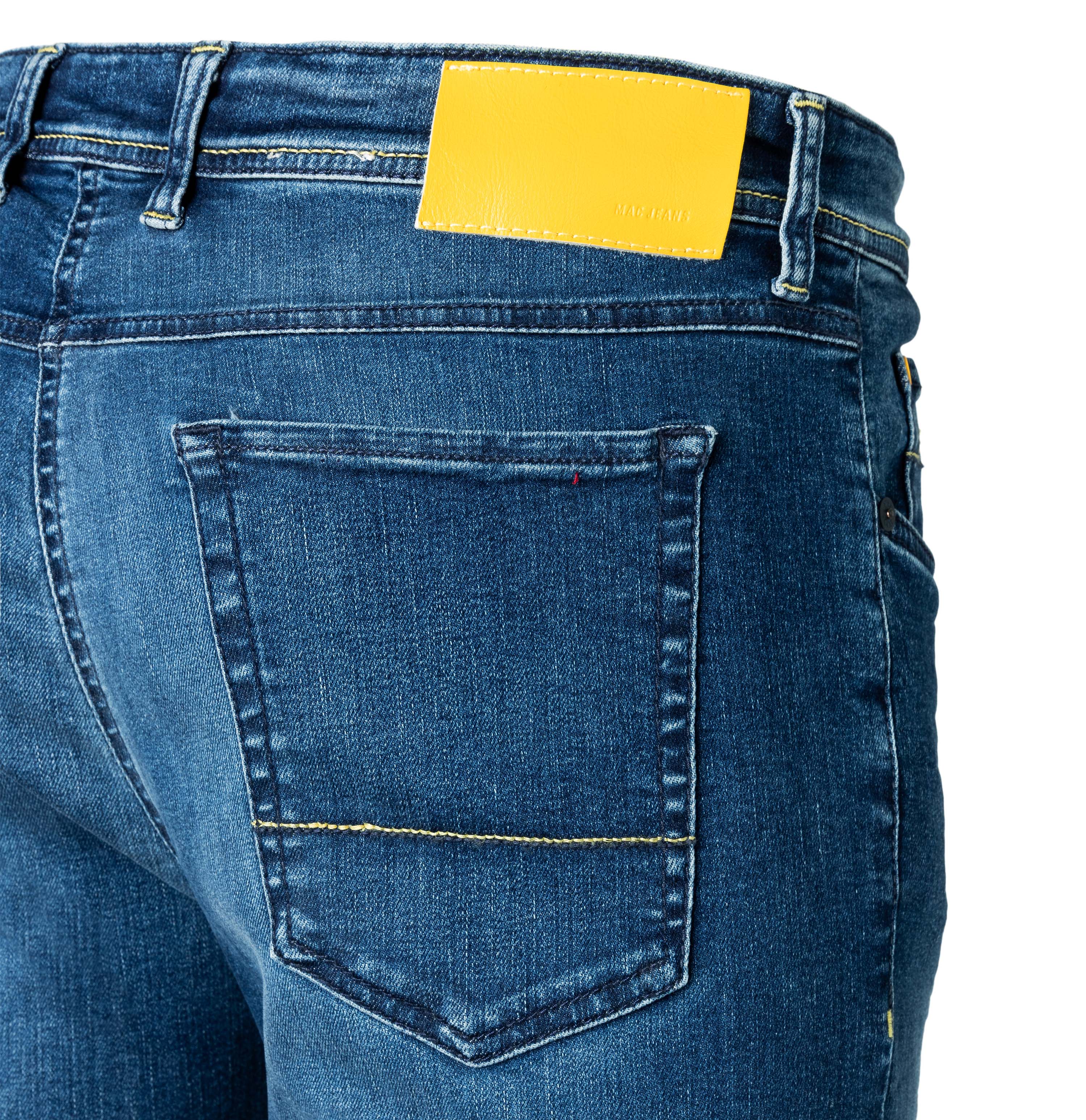 MAC MACFLEXX Tapered Jeans - Electric Indigo Used - 0518-05-1995L-H552 von MAC