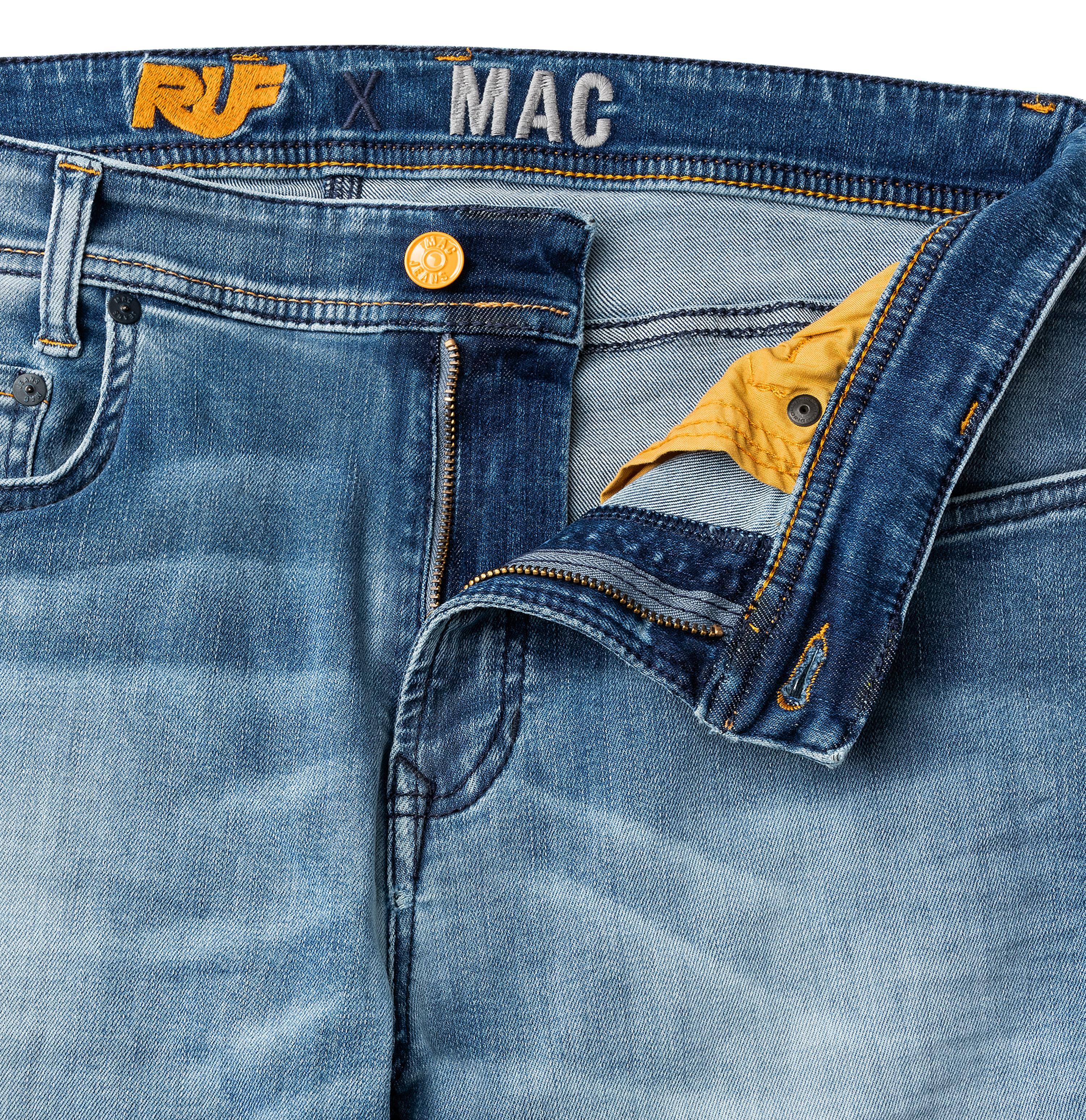MAC MACFLEXX Ultimate Driver Pants - Sunlit Aegean Blue - 0518-05-1995L-H239 von MAC