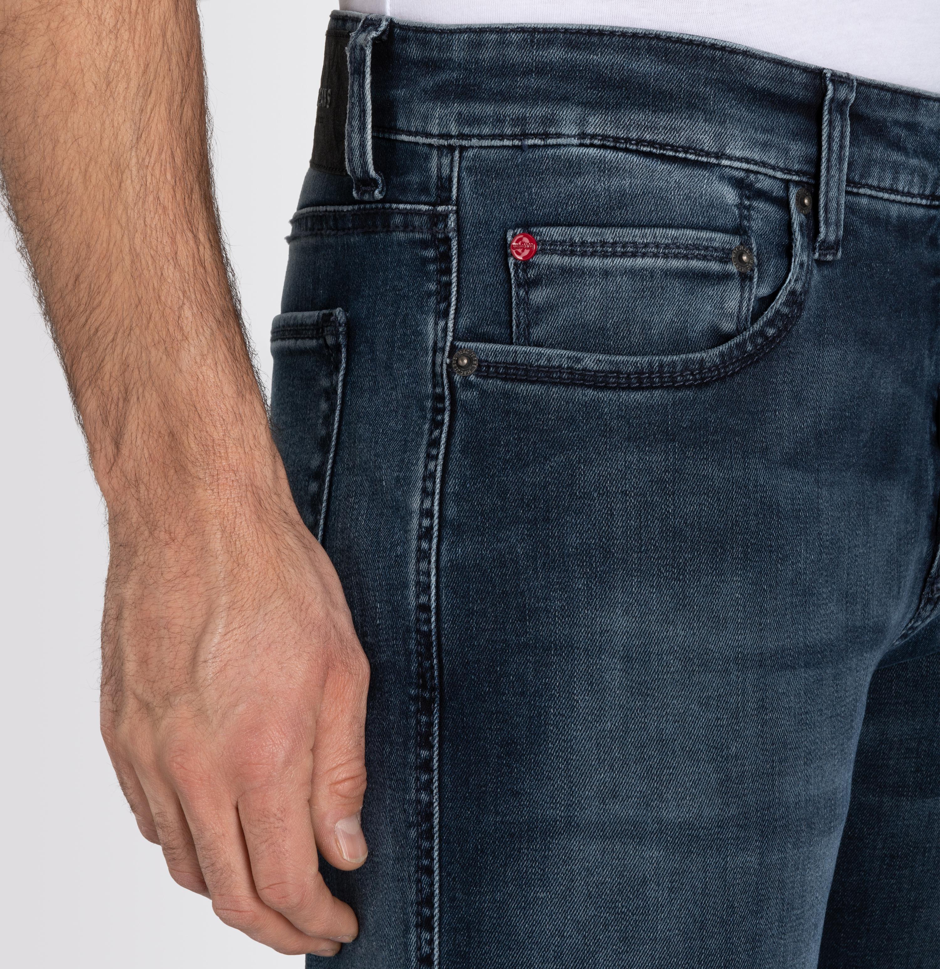 MAC GREG Tapered Jeans - Deep Harbour Blue - 0730-00-1974L-H995 von MAC