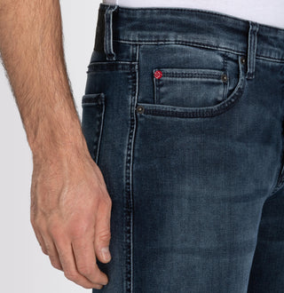 MAC GREG Tapered Jeans - Deep Harbour Blue - 0730-00-1974L-H995