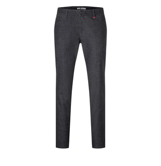 MAC LENNOX Chino - Midnight Herringbone Grey - 6332-01-0634L-193P