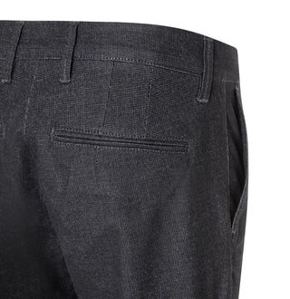 MAC LENNOX Chino - Midnight Herringbone Grey - 6332-01-0634L-193P